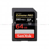 SD CARD 64GB UHS-II ความเร็วสูงสุด 280MB/s ประสิทธิภาพเต็มเปี่ยม อ่านและเขียน